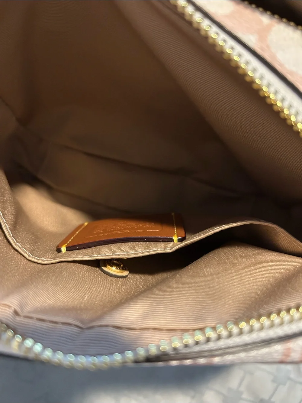Coach Outlet Mini Carey Crossbody Bag In Signature Canvas - Picture 6 of 6